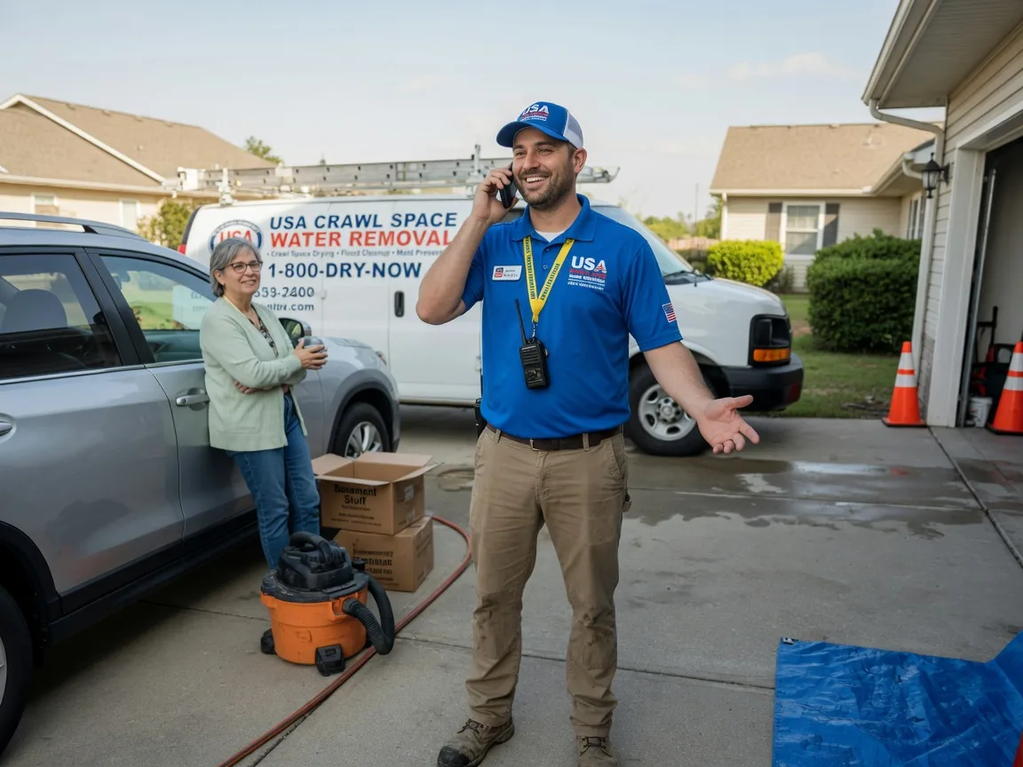 Crawl Space Water Removal Anadarko, OK FAQs